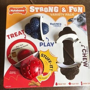 Durable Red and Blue Dog Toys for Interactive Play